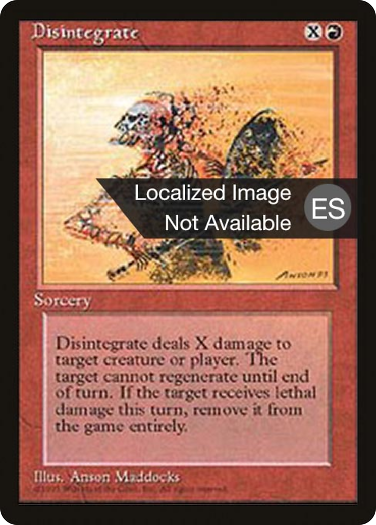 Disintegrate Card Image