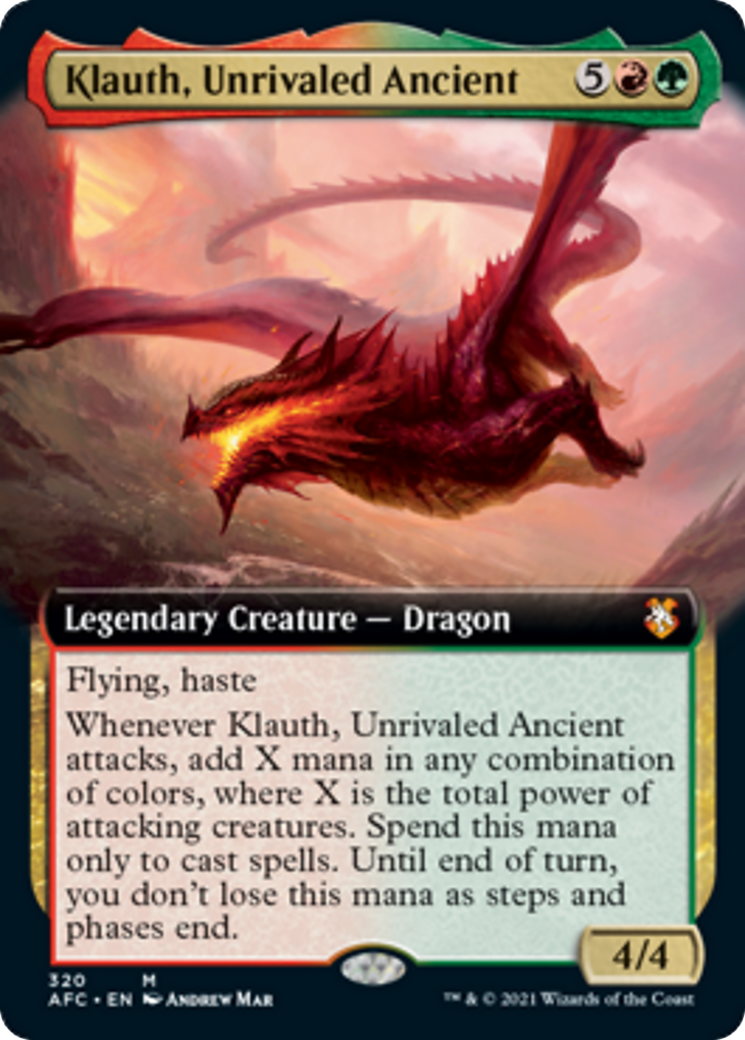 Klauth, Unrivaled Ancient Card Image