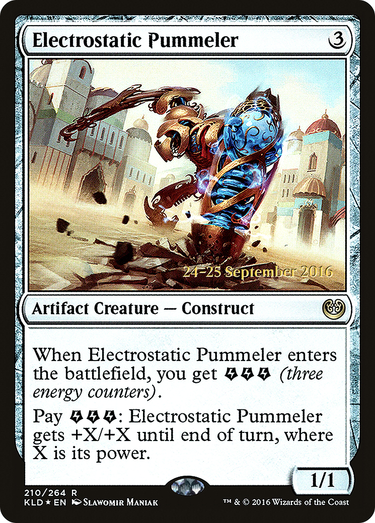 Electrostatic Pummeler Card Image