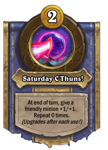 Saturday C'Thuns! Card Image