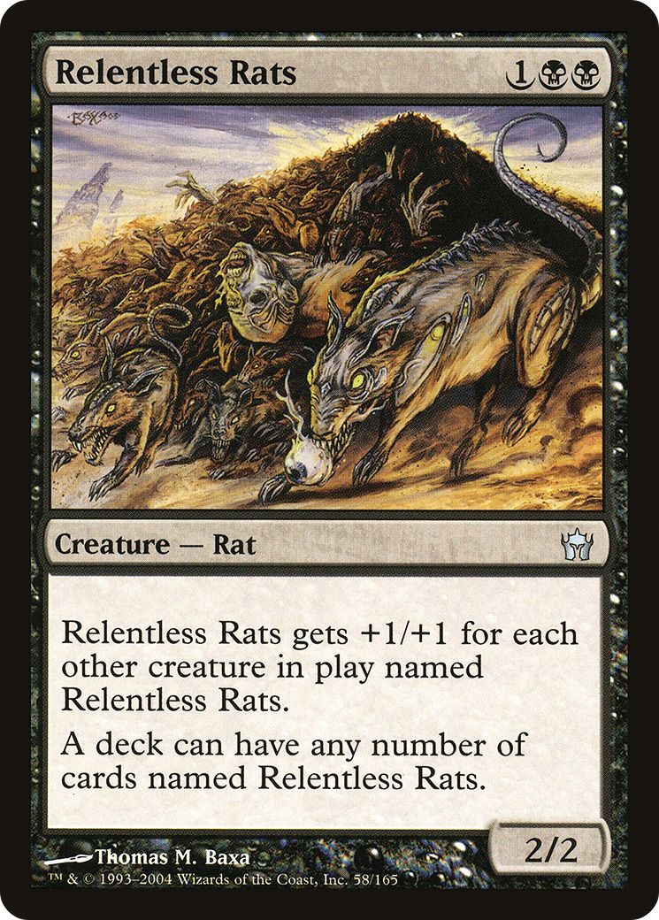 Relentless Rats Card Image