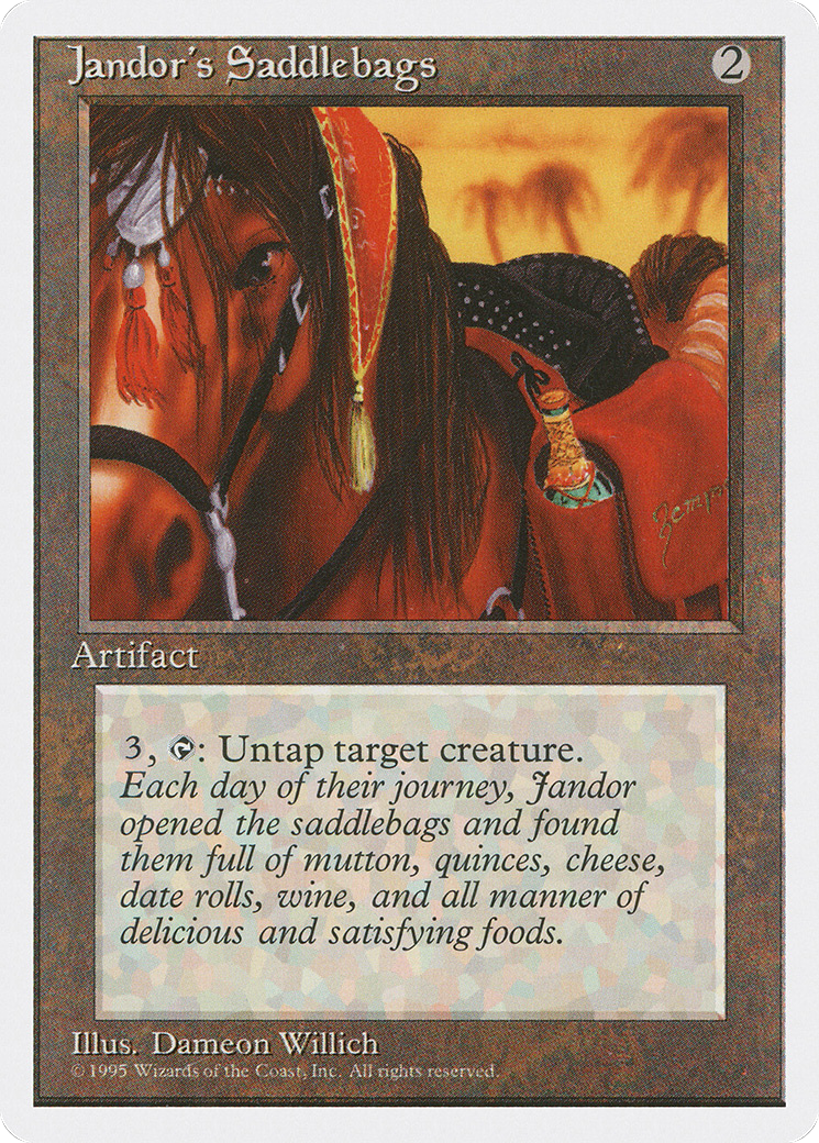 Jandor's Saddlebags Card Image