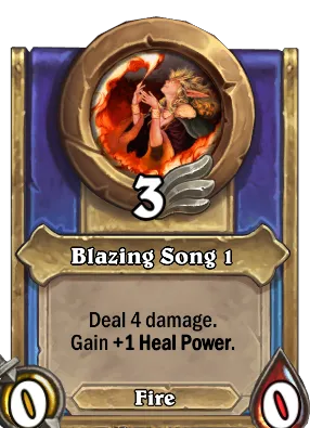 Blazing Song 1 Card Image