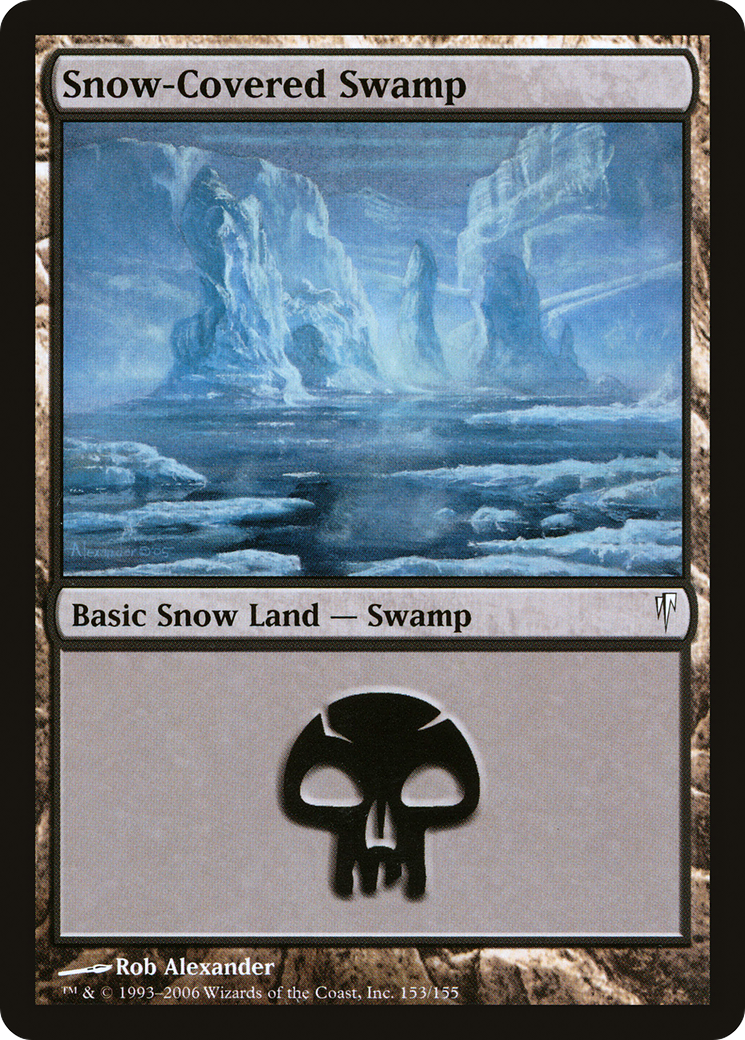 Snow-Covered Swamp Card Image