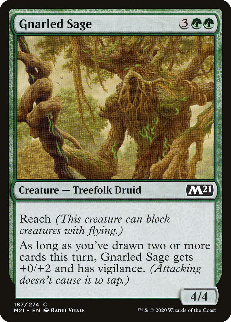 Gnarled Sage Card Image