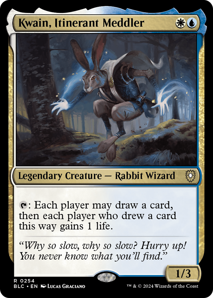 Kwain, Itinerant Meddler Card Image