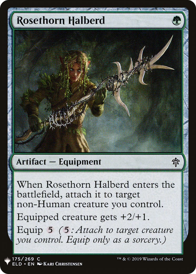 Rosethorn Halberd Card Image