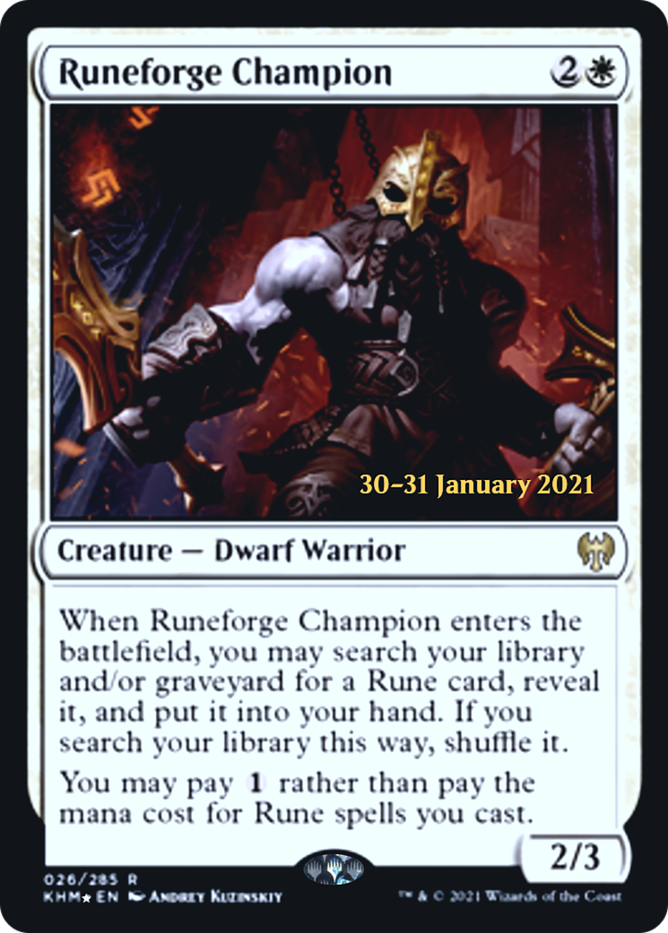 Runeforge Champion Card Image