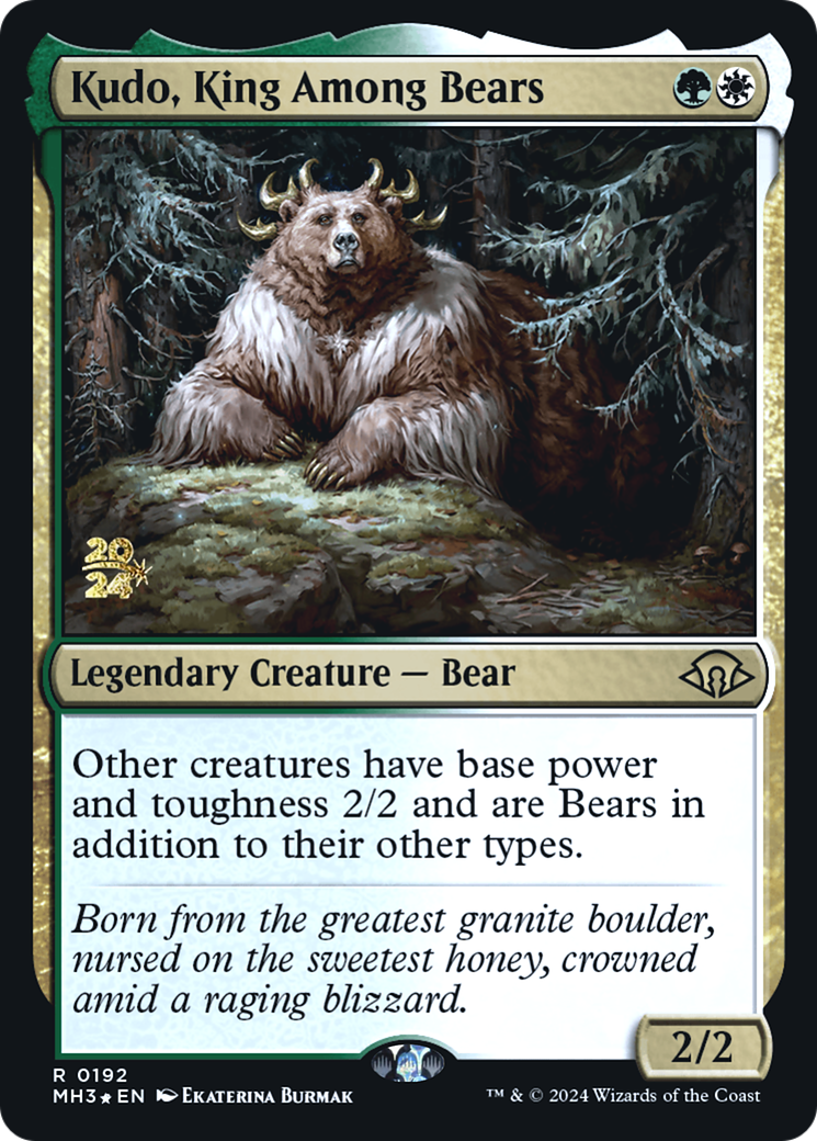 Kudo, King Among Bears Card Image