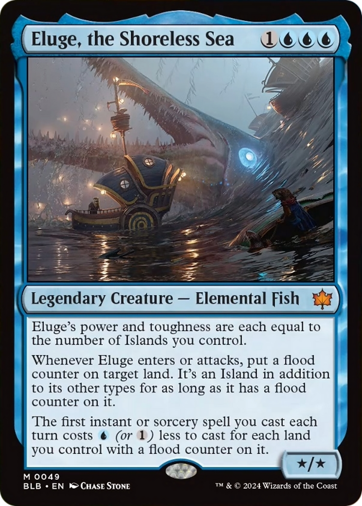 Eluge, the Shoreless Sea Card Image