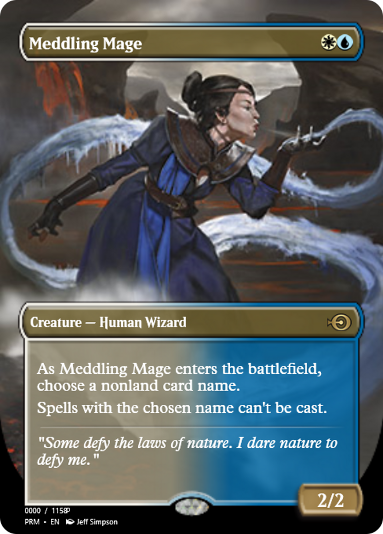 Meddling Mage Card Image