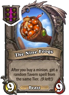 The Nine Frogs Card Image