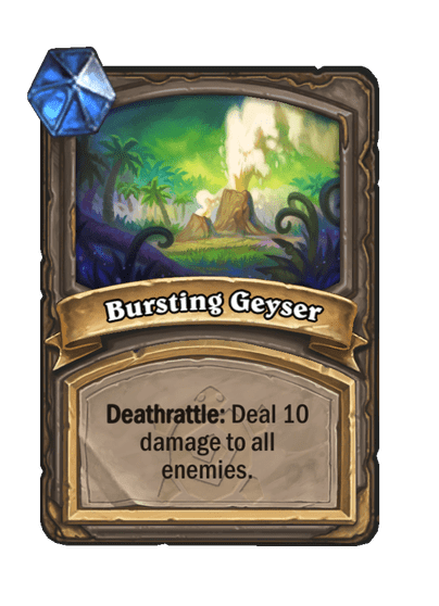 Bursting Geyser Card Image