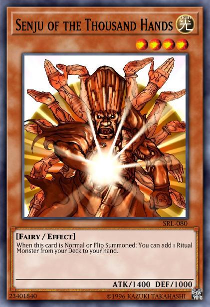 Senju of the Thousand Hands Yu-Gi-Oh Card, Art 2