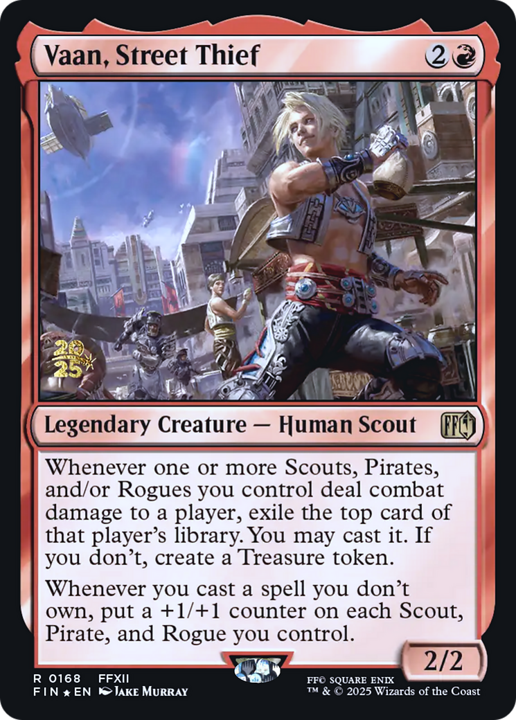 Vaan, Street Thief Card Image