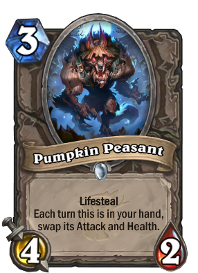 Pumpkin Peasant Card Image