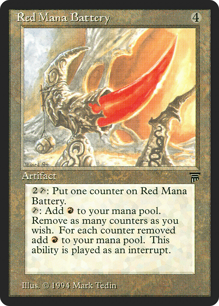 Red Mana Battery Card Image