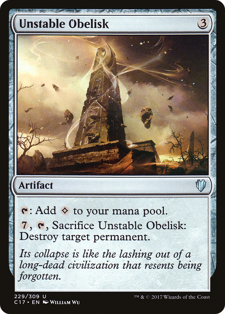 Unstable Obelisk Card Image