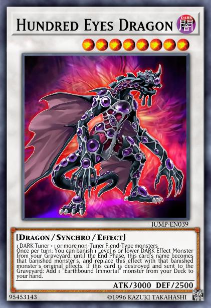 Hundred Eyes Dragon Card Image