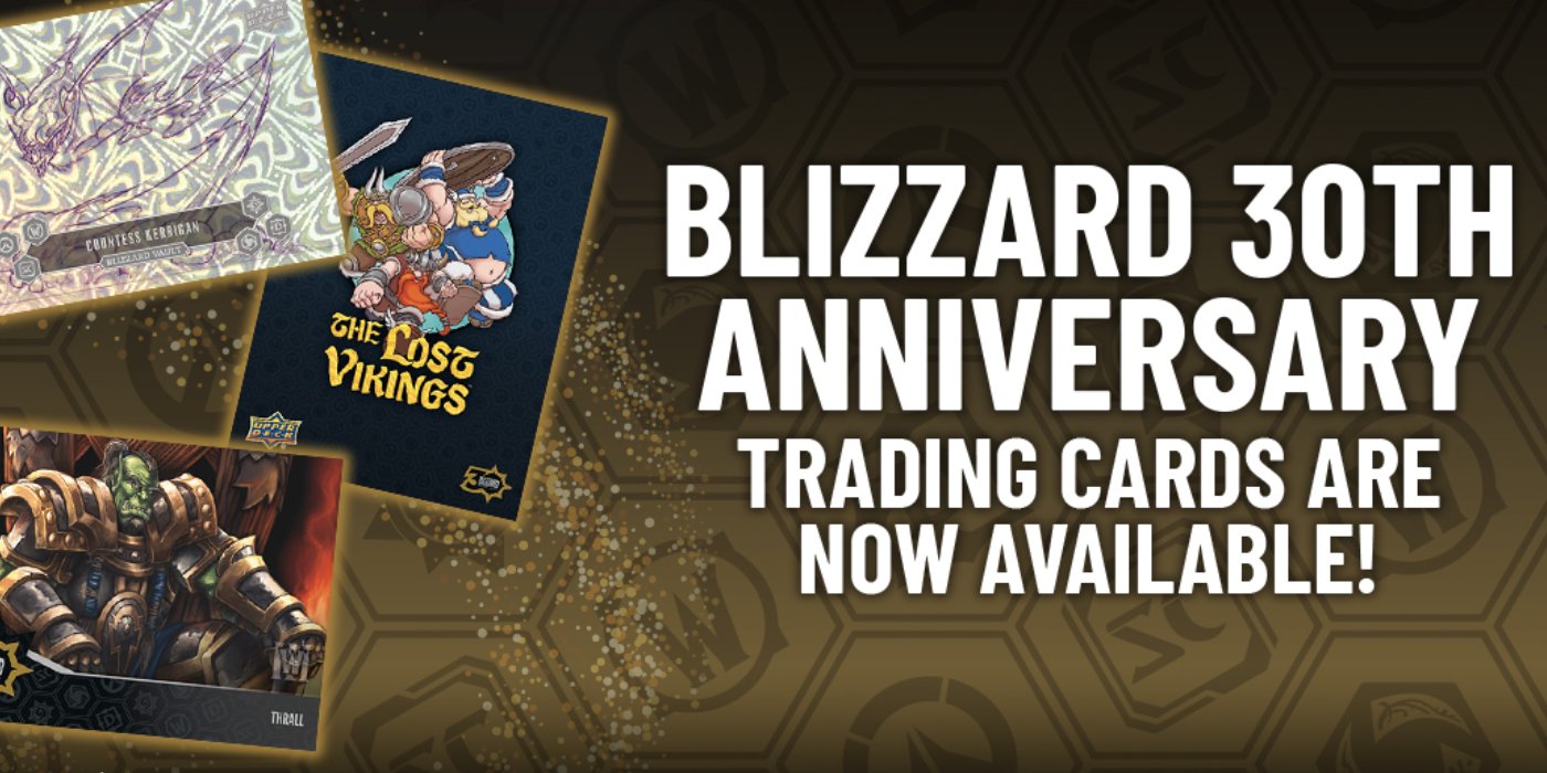 Blizzard & Upperdeck Unveil the Blizzard 30th Anniversary Digital Collectible Cards e-Packs