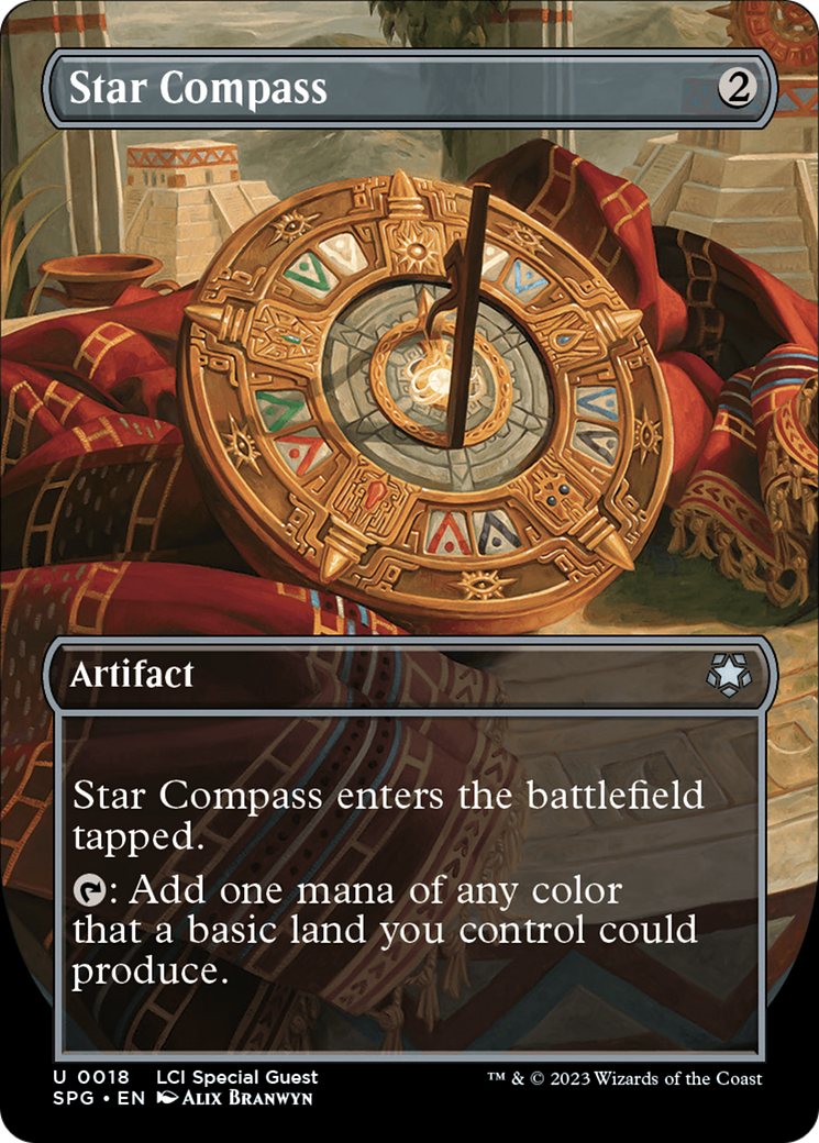 Star Compass Card Image