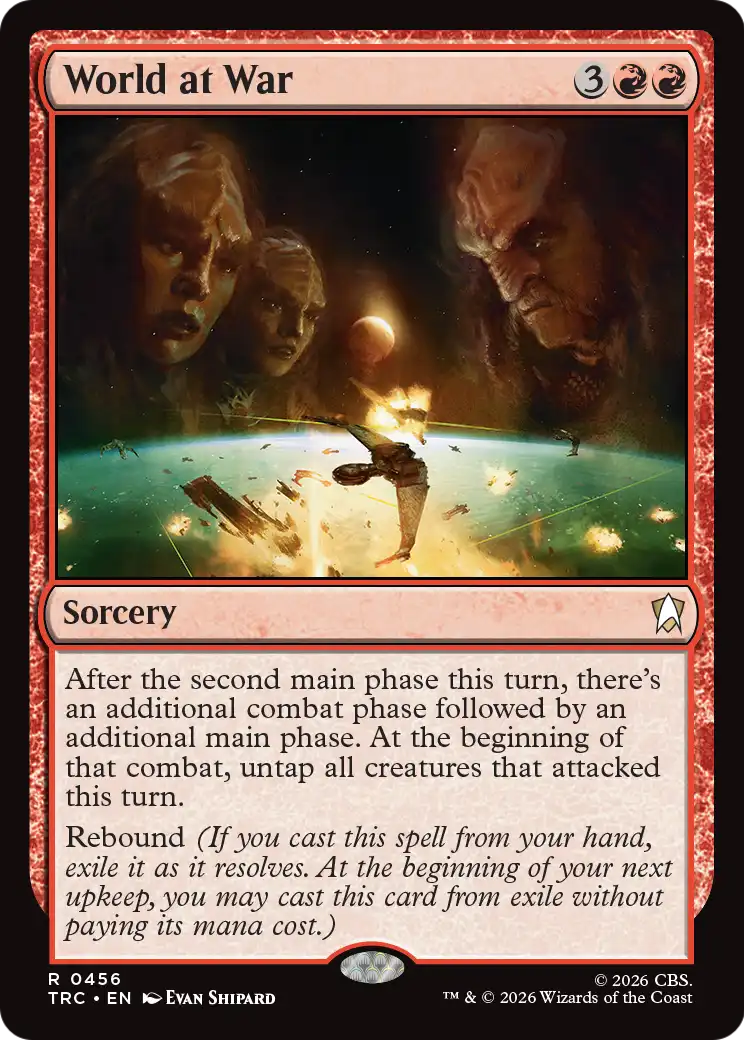 World at War Magic: The Gathering card