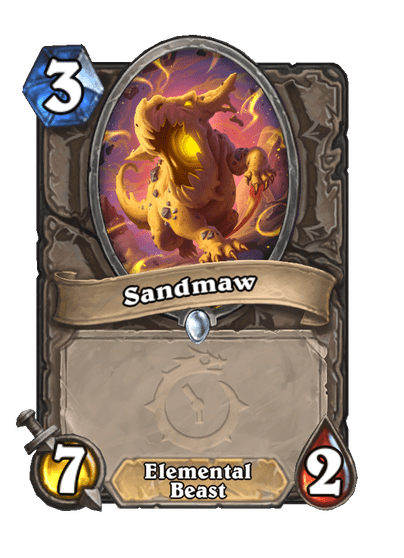 New Neutral Minion - Sandmaw