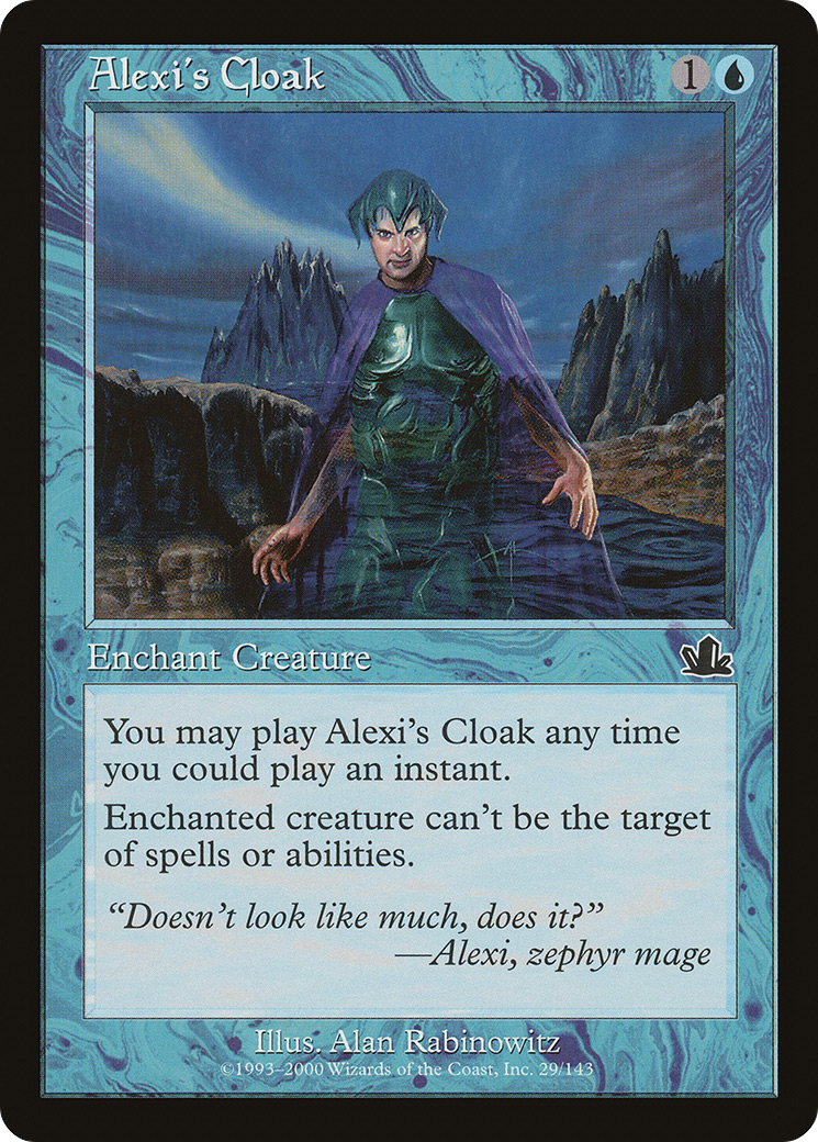 Alexi's Cloak Card Image