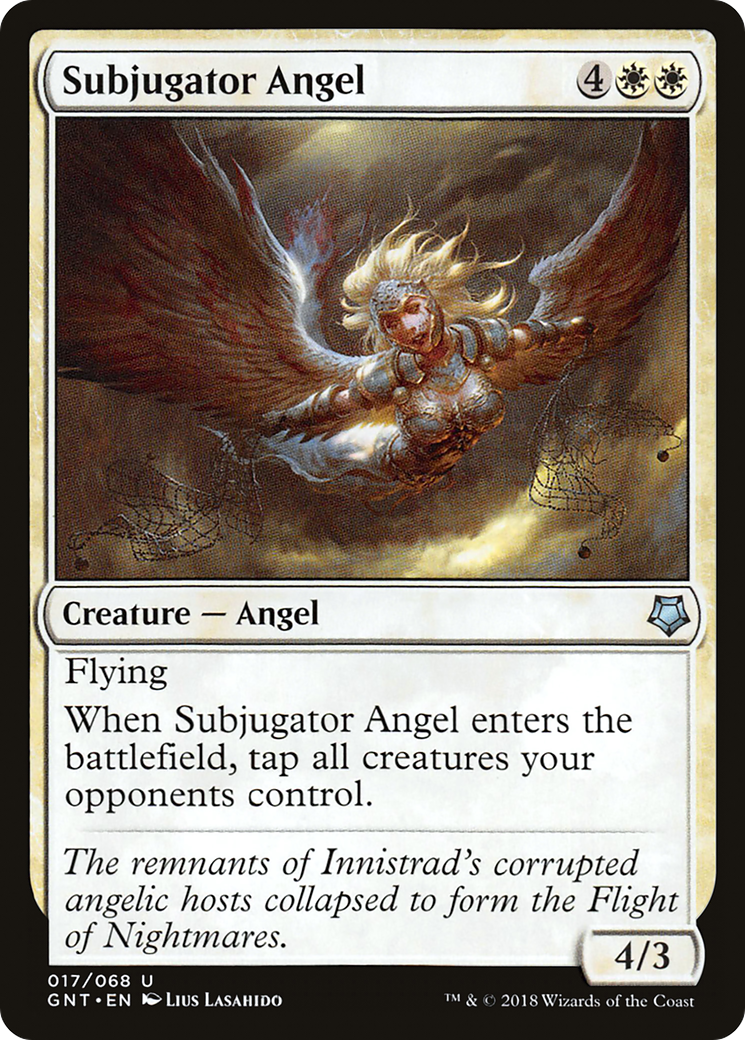Subjugator Angel Card Image