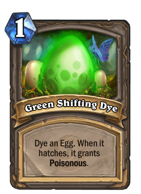 Green Shifting Dye Card Image
