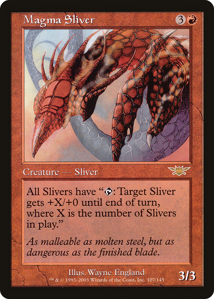 Magma Sliver Card Image