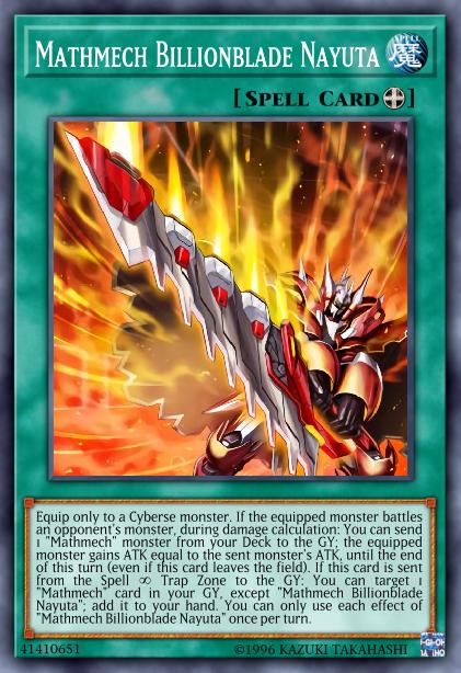 Mathmech Billionblade Nayuta Card Image