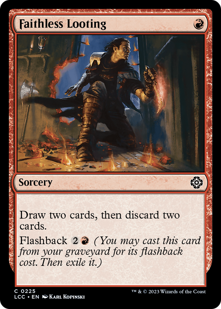 Faithless Looting Card Image