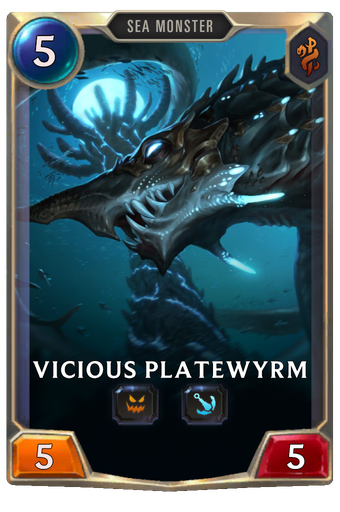 Vicious Platewyrm Card Image