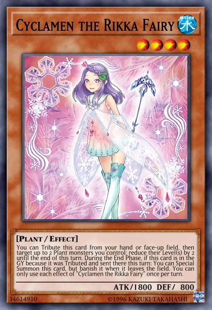 Cyclamen the Rikka Fairy Card Image