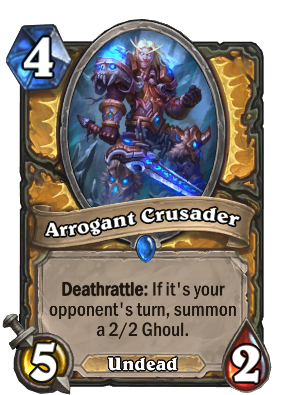 Arrogant Crusader Card Image