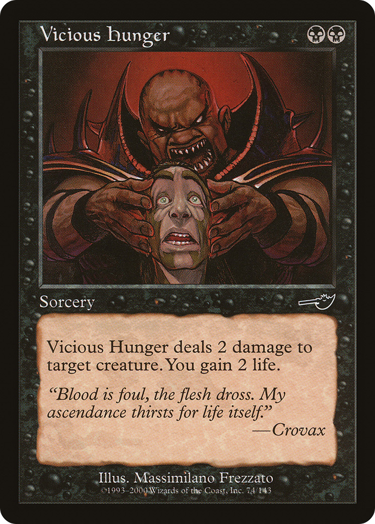 Vicious Hunger Card Image