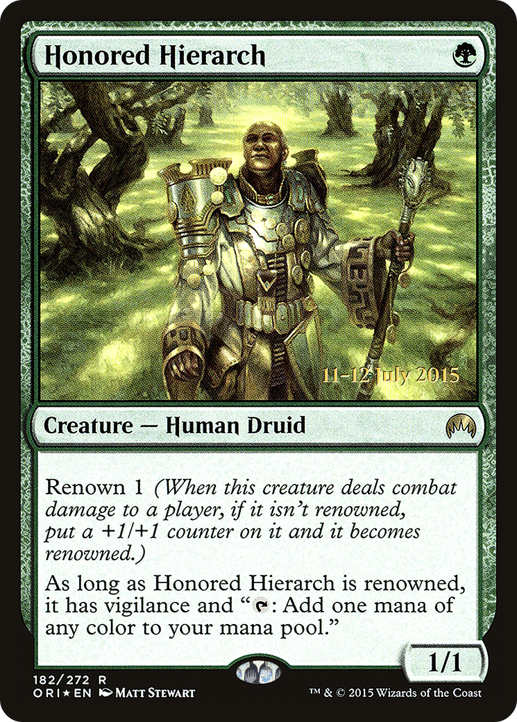 Honored Hierarch Card Image