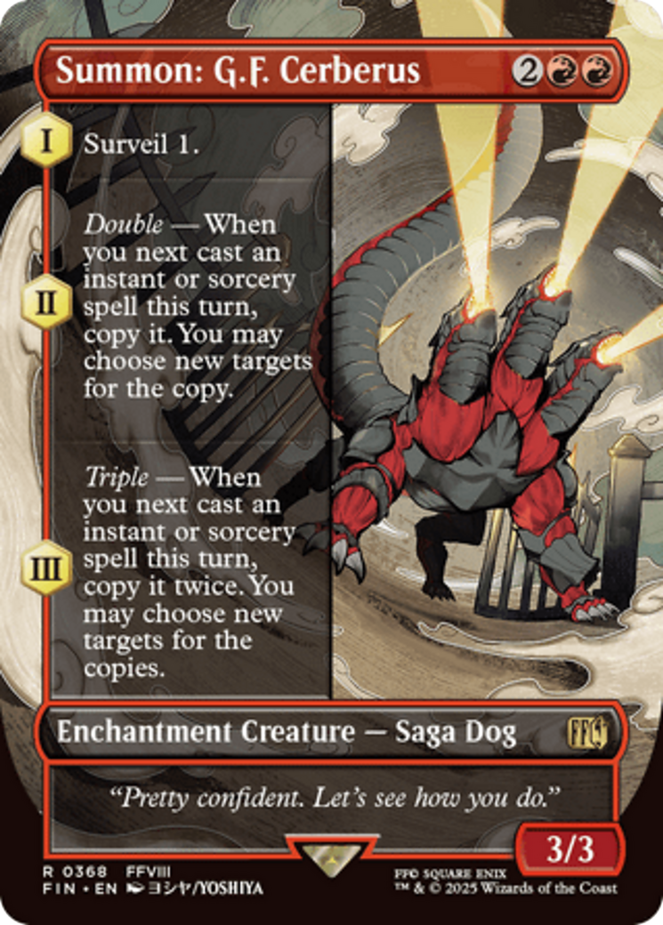 Summon: G.F. Cerberus Card Image