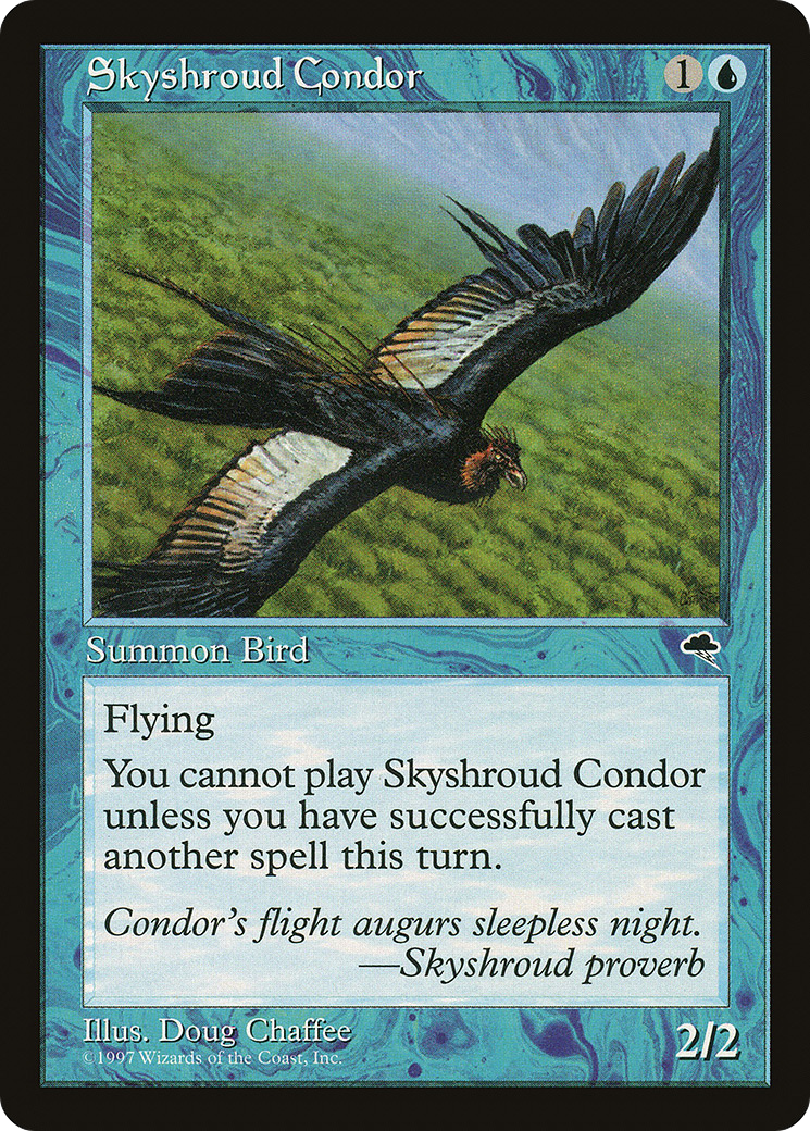 Skyshroud Condor Card Image