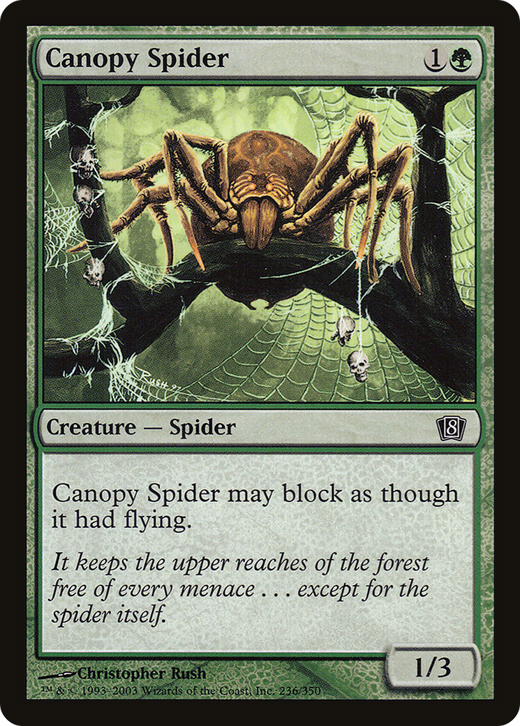 Canopy Spider Card Image