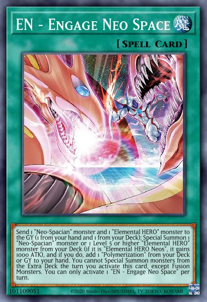 EN - Engage Neo Space Yu-Gi-Oh Card, Art 2