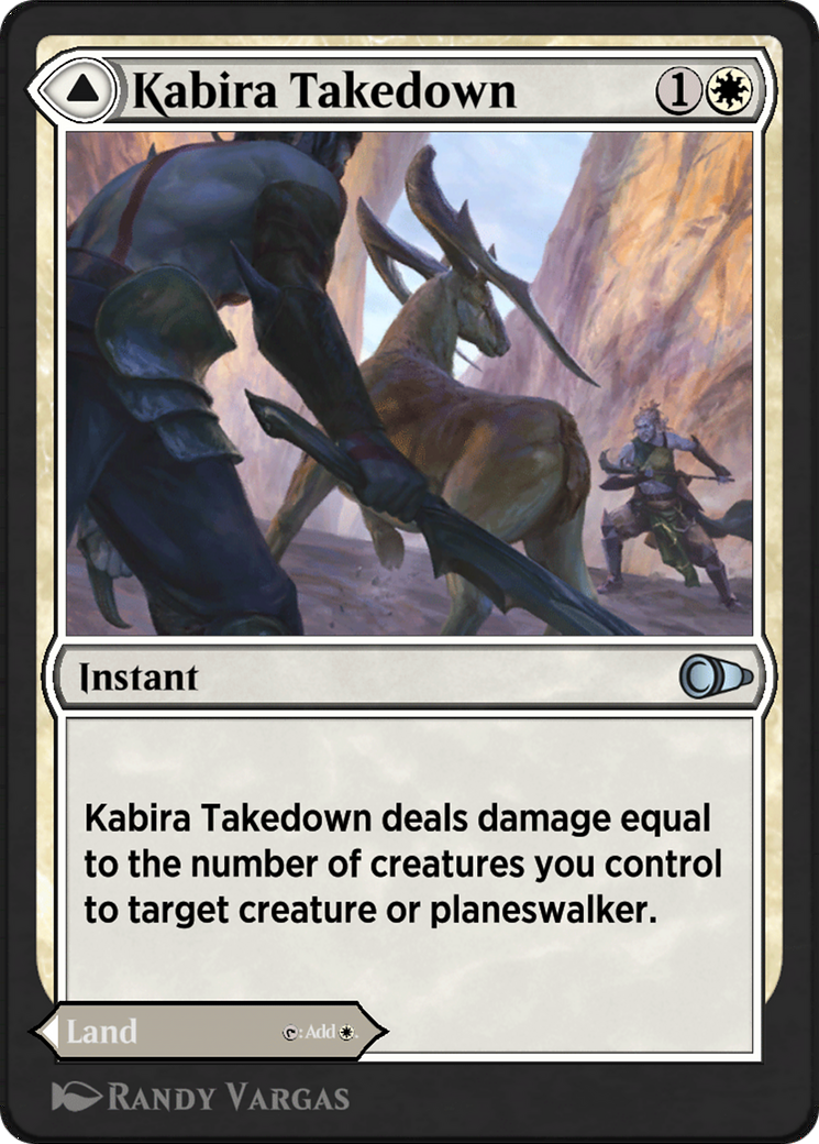 Kabira Takedown // Kabira Plateau Card Image