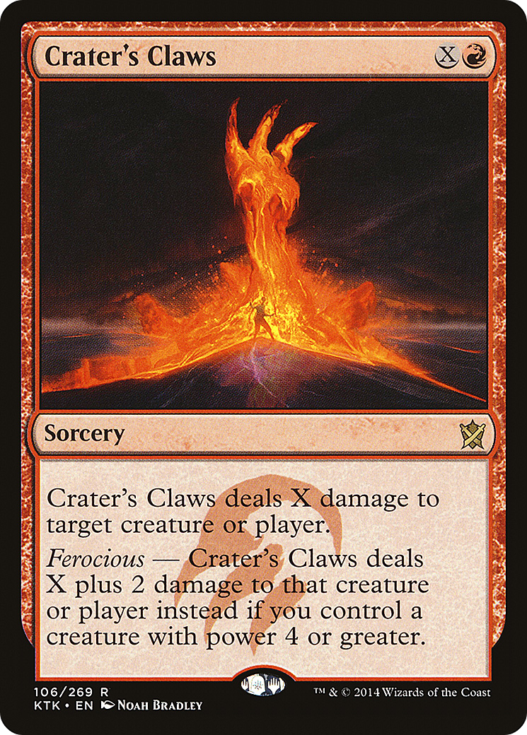 Crater's Claws Card Image