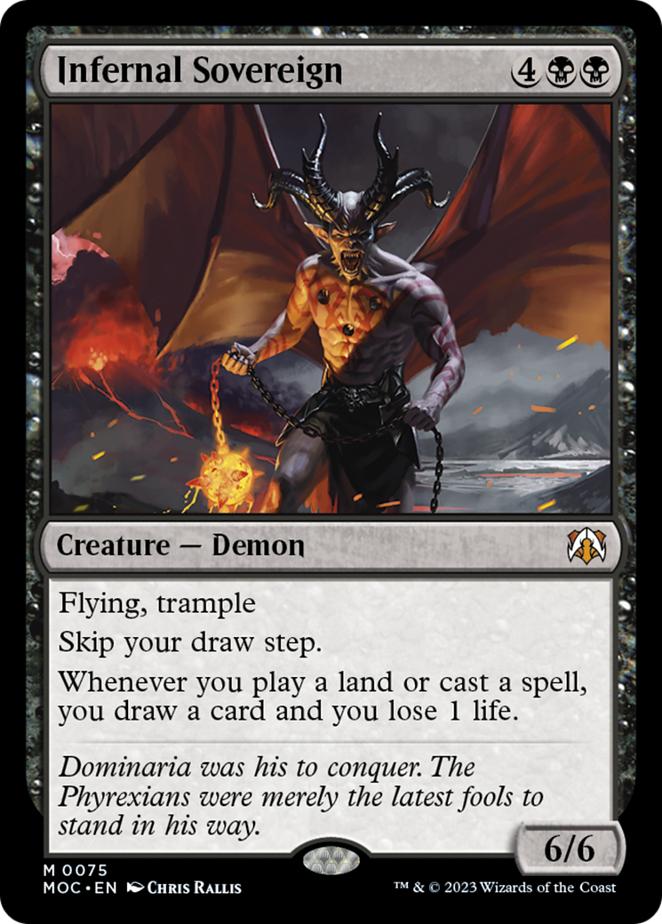 Infernal Sovereign Card Image
