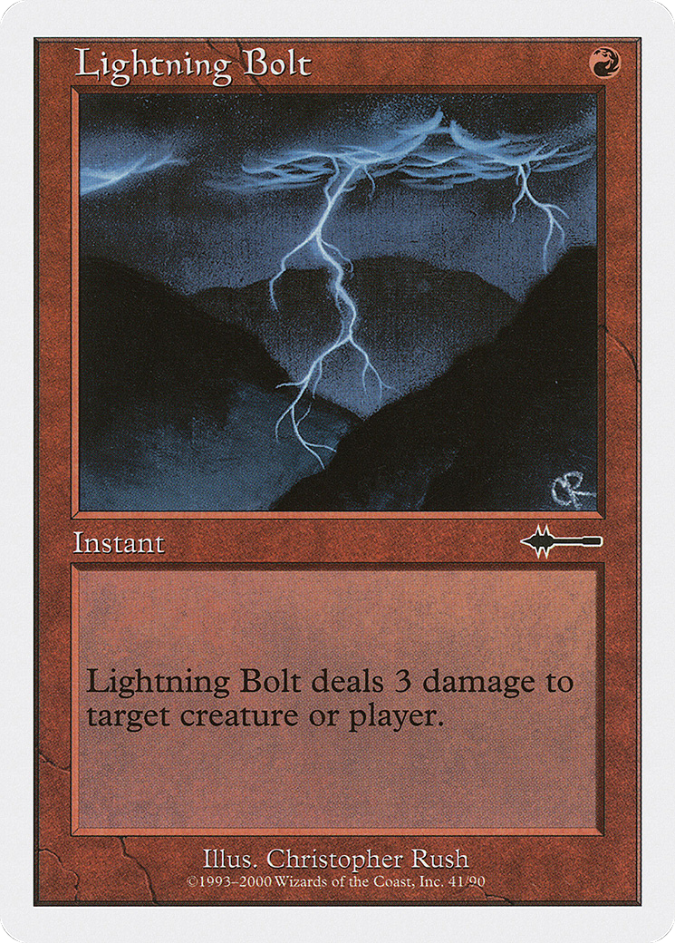 Lightning Bolt Card Image