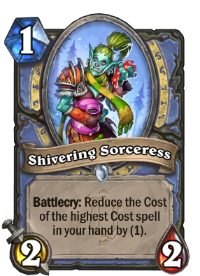 Shivering Sorceress Card Image