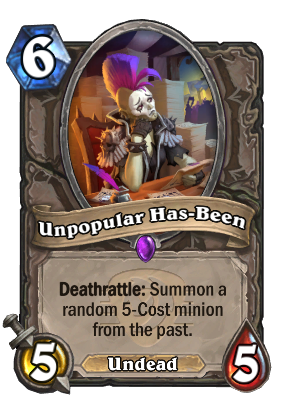 Unpopular Has-Been Card Image