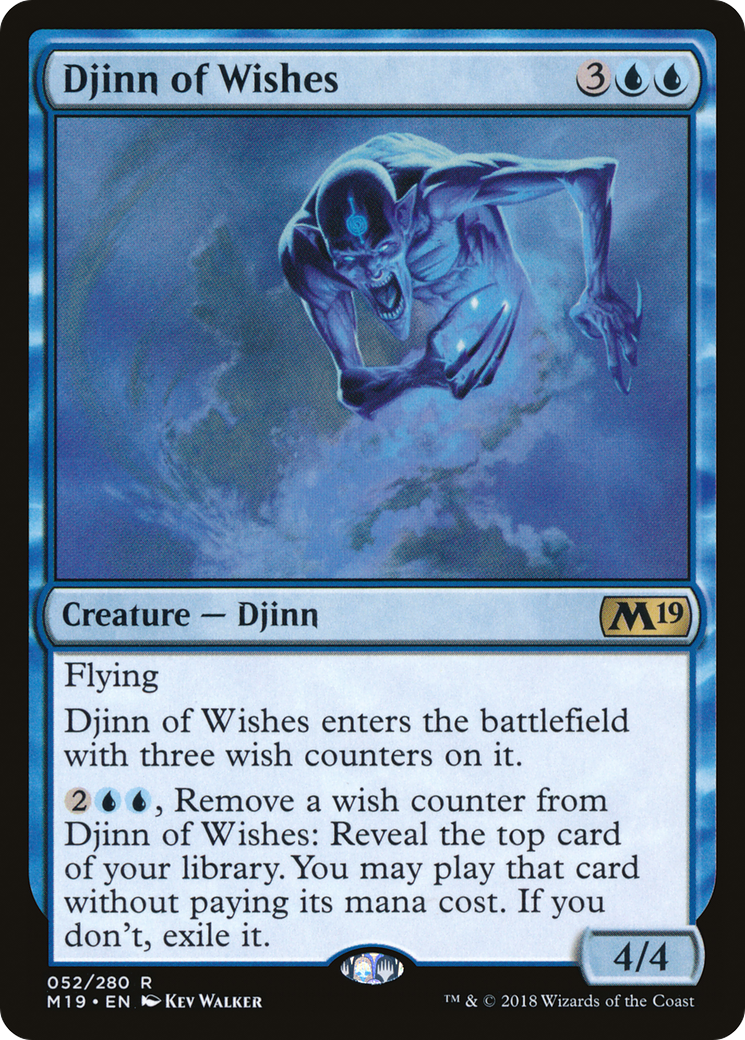 Djinn of Wishes Card Image