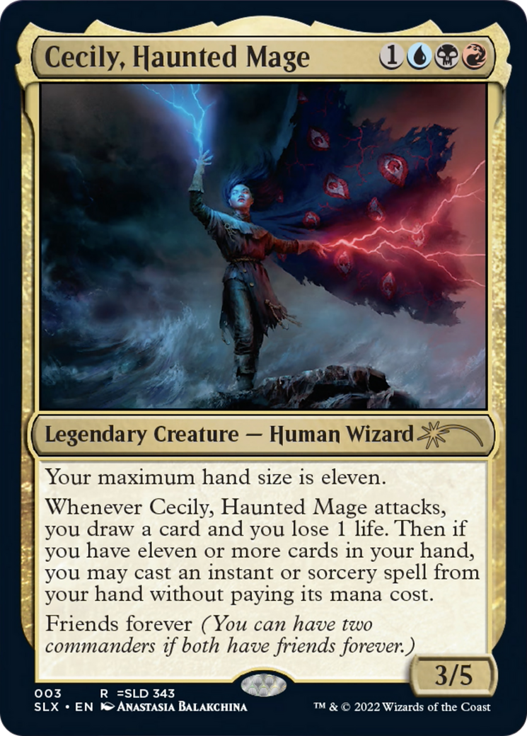 Cecily, Haunted Mage Card Image